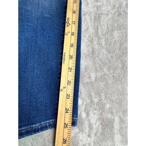 LOFT Outlet Petite Modern Skinny Jeans Size 0 Blue Denim Excellent Condition - Picture 2 of 10